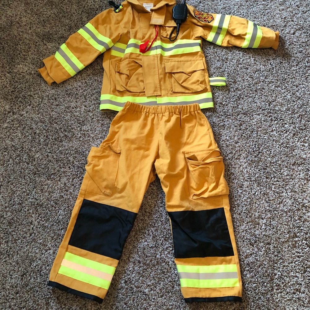 Kids fireman costume